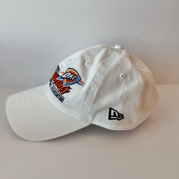 Oklahoma City Thunder NBA New Era Adjustable Strapback Hat 2025 Finals - Picture 4 of 12